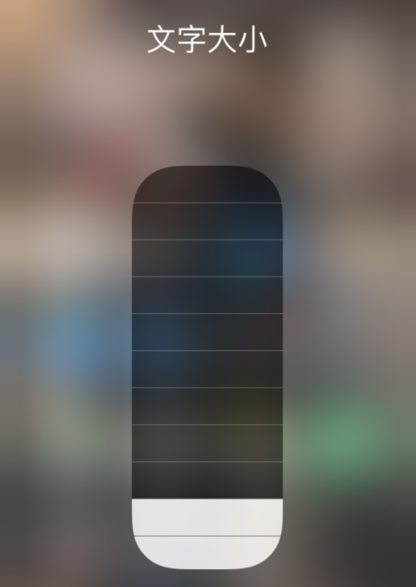德阳苹果手机维修分享小技巧：在 iPhone 控制中心快速调节字体大小 